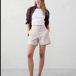 🔥 Closet Sale! Banana Republic Linen-Blend Pull-On Short